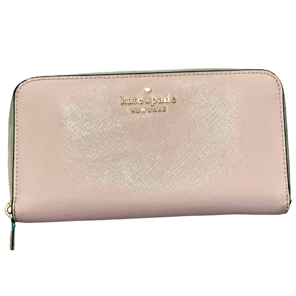 Kate Spade Madison Large Continental Wallet In Conch Pink-Conch Pink